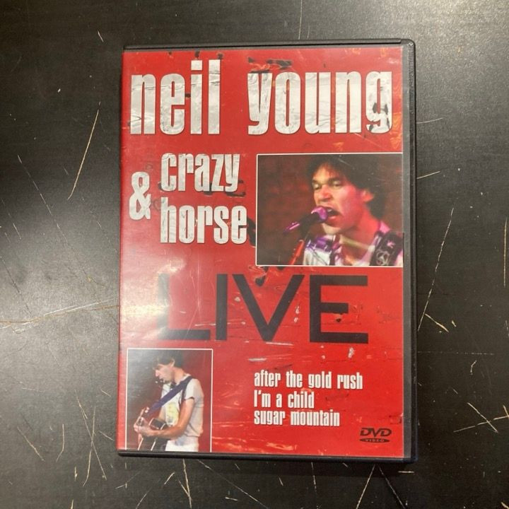 Neil Young & Crazy Horse - Live DVD (VG/M-) -hard rock-